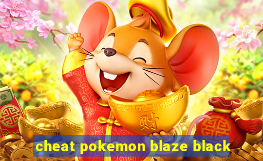 cheat pokemon blaze black